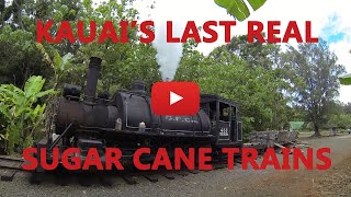 Kauai Sugar Cane Train Wainiha - Interview and ride with Scott Johnson