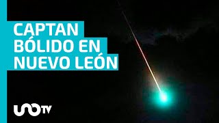 Sorprende posible meteorito a regiomontanos; videos se viralizan