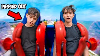I PASSED OUT on a ROLLER COASTER..