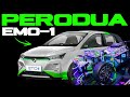 Perodua emo-1 EV Concept: All-Electric Myvi with 68 PS, 55.7 kWh Battery, and 350 km Range