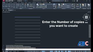 AutoCAD Copy + Array Trick – Duplicate Objects Fast