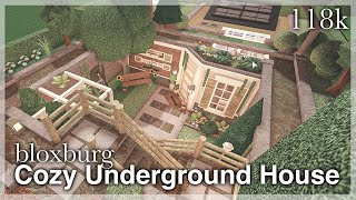 Bloxburg - Cozy Underground House Speedbuild