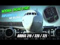 Normal (automatic) engine start. Airbus 320. (CFM-engines). Explained in 60 seconds. [English]