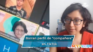 TikTok eliminó la cuenta de "compañere" Andra Escamilla
