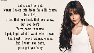 Camila Cabello - Don't Go Yet | Lyrics