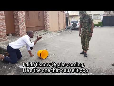 Skit : MC Lively - Barrister Mike Poured Water on Soldiers!!