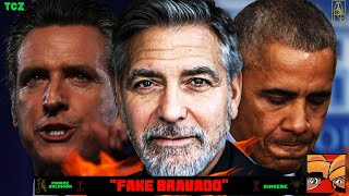 BROMANCE FROM HELL: GEORGE CLOONEY SABOTAGED THE DEMOCRATS 😂 BARACK OBAMA AND GAVIN NEWSOME