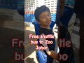 Amazing free shuttle bus  going to Zoo Johor #shortvideo #zoo #johorbahru