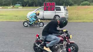 【バイクイベント】エンジョイ4ミニ2023   エンジョイドラッグ0-100 午前の部 練習走行　全記録完全ノーカット