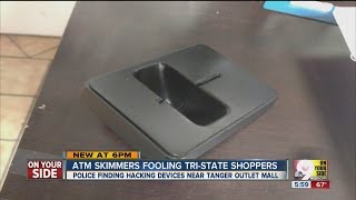 Credit card skimmers found on ATMs near Tanger Outlets