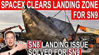 SN8 Landind Issue Solved For SN9, SpaceX Clears Landing Zone For Next Launch Of SN9, SN9 Launch Date