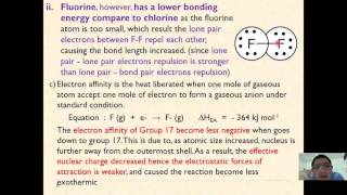 STPM / A-level Inorganic Chemistry Group 17 - Part 01