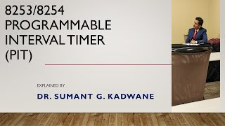 8253 / 8254Programmable Interval timers in 8085