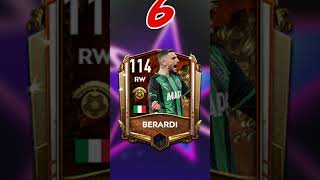 Top 10 RW Fifa Mobile 23 (Update Retro Stars) | Best RW Fifa Mobile 23 #shorts