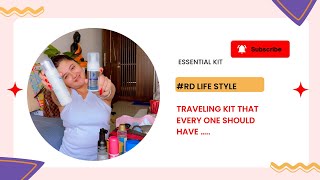 MUST HAVE ESSENTIALS WHEN TRAVELING… Also called travel smart😎 @indiasebamed