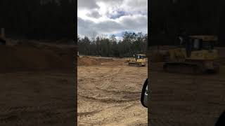 Excavator Loading 5 Ton Military Dump Truck #shorts