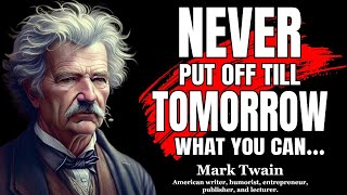 Mark Twain's Quotes Which Are Better Known In Youth To Not To Regret In Old Age