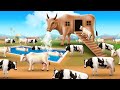 विशाल गाय मिट्टी का घर - GIANT COW MUD HOUSE Story | Hindi Moral Stories Fairy Tales BulBul TV Hindi