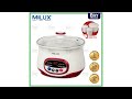 Milux Microcomputer Stew Pot Soup Double Boiler Msp-018 MSP018