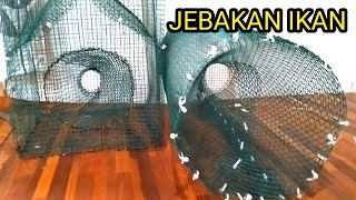 Mudah | Cara membuat Jebakan Ikan dari kawat