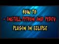 Install Python  & PyDev Plugin in Eclipse
