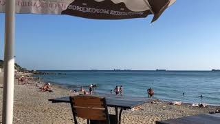 Visit to Tuapse Beach, Russia