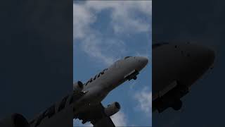 出雲縁結び空港 J-AIR Embraer170 JA227J RWY25 テイクオフ #shorts #出雲空港