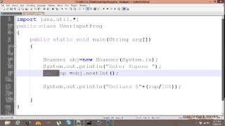 Java Programming Tutorial 7 unit conversion(Sindhi)