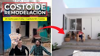 INCREÍBLE REMODELACIÓN, De TECHO de LÁMINA a CASA🔥ESTE FUE el COSTO TOTAL💲 de Casa Gaby | Cap 63