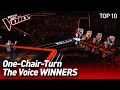 One-Chair-Turn WINNERS on The Voice | Top 10