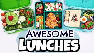 FUN \u0026 FESTIVE Holiday School Lunch Ideas🎄Bunches Of Lunches