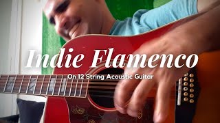 Flamenco On Acoustic Guitar?(12 strings) #shorts