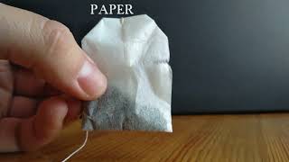 Tea bags releasing microplastics - how to test your teabags for plastic
