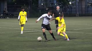 Vancity Pro (1) Langley United (3) - Fraser Valley Soccer League - Anthany De Sousa Free Kick Goal