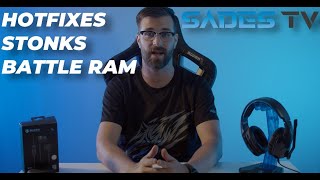 SADES TV | Hot fixes | Stonks | Battle Ram