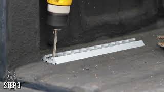 Boxer Tools Truck Bed Aluminum L Track Installation