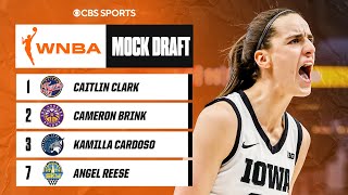 2024 WNBA Mock Draft: Indiana Fever take Caitlin Clark No. 1 OVERALL | CBS Sports