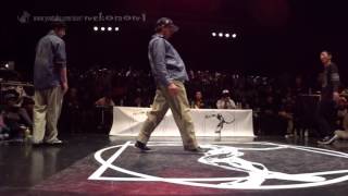 Funk Satisfaction(Dai RYOSUKE) vs フォーマーアクション(KITE MADOKA) BEST4 POP SIDE / JUSTE DEBOUT JAPAN 2017