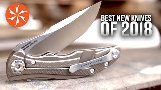 The Best New Folding and Fixed Blade Knives Of 2018 at KnifeCenter.Com