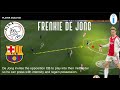 How To Play Like Frenkie De Jong (Player Analysis)