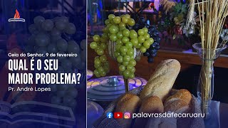 QUAL É O SEU MAIOR PROBLEMA? - MINISTÉRIO PALAVRAS DA FÉ 09/02/2025