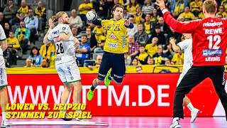 Löwen vs. Leipzig - Stimmen zum Spiel mit Joel Birlehm