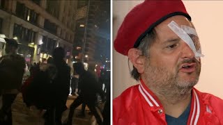 NYC looters beat up Guardian Angels at McDonald's, one loses sight in eye