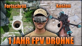 Mein Erstes Jahr FPV Drohne fliegen | Kosten und Fortschritt 💰📈