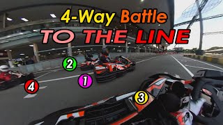 Epic 4 Way Battle TO THE LINE | 2024 KF1 SWS Sprint Round 3