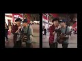 20151119 林俊傑+練懿樂 江南 完整版 街頭演唱 本尊居然出現