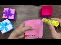 diy gift box how to make gift box easy paper craft