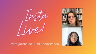 Instagram Live on Book Bans with Sumi Somaskanda (23.09.22)