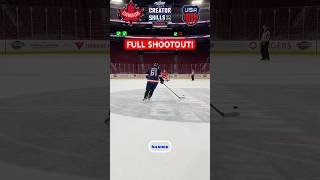 CONTENT CREATOR SHOOTOUT! Canada vs. USA #hockey #pavelbarber