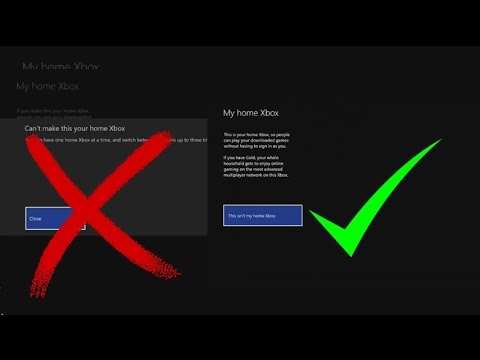 your home xbox settings cannot be changed